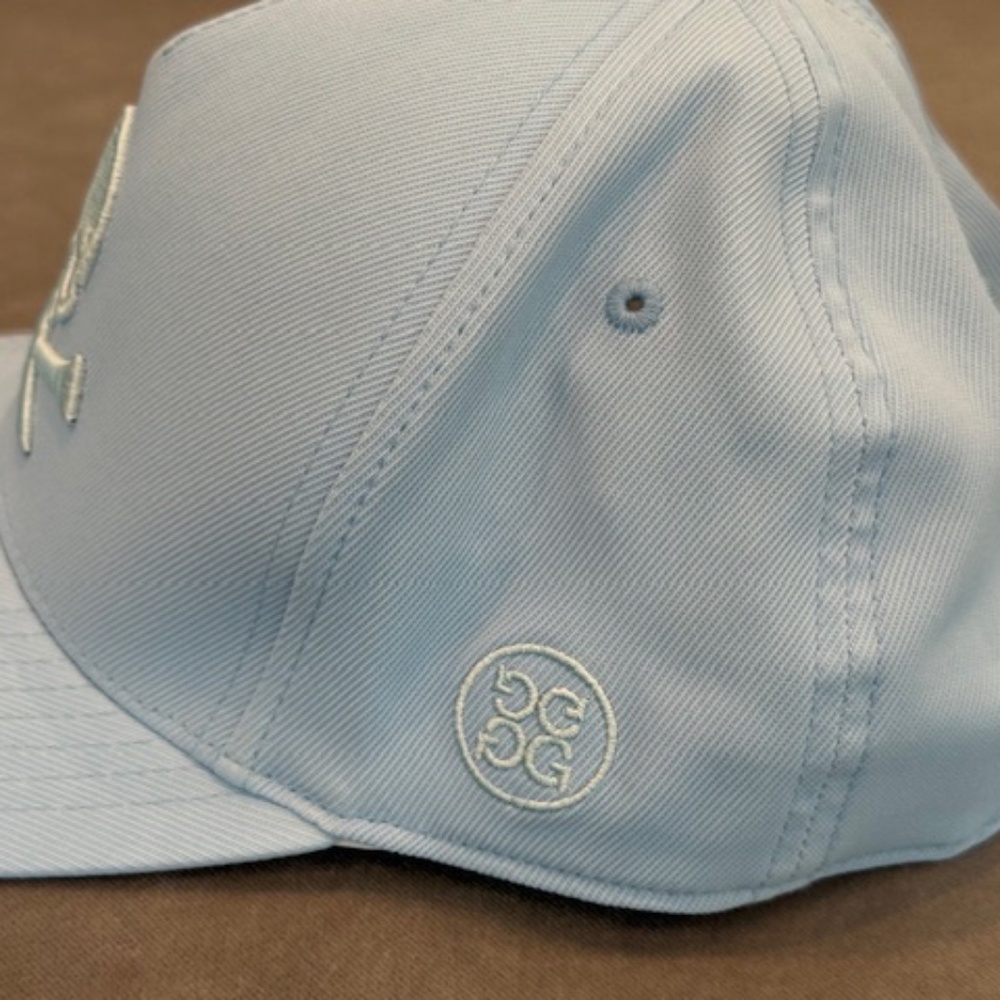 G/Fore Men's Baby Blue Skull and Tees Golf Hat - Picture 2 of 4
